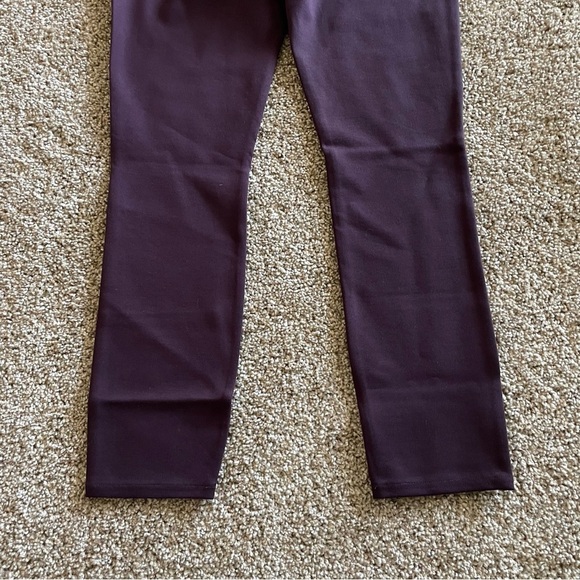 NWOT SPANX The Perfect Pants Women’s M Purple Classic Pull on Trousers 20202R - Picture 7 of 12